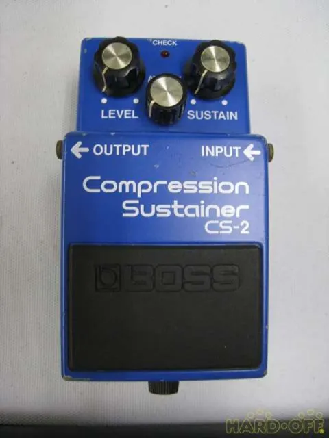 BOSS CS-2 Compression Sustainer Compressor Guitar Effector 1984 MIJ