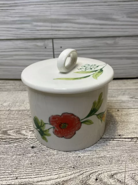 Wedgewood Susie Cooper Cornflower Sugar Dish With Lid