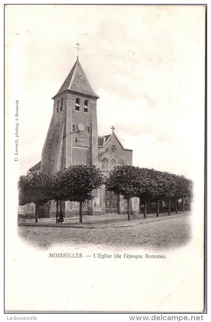 95 MOISELLES - l'eglise ---