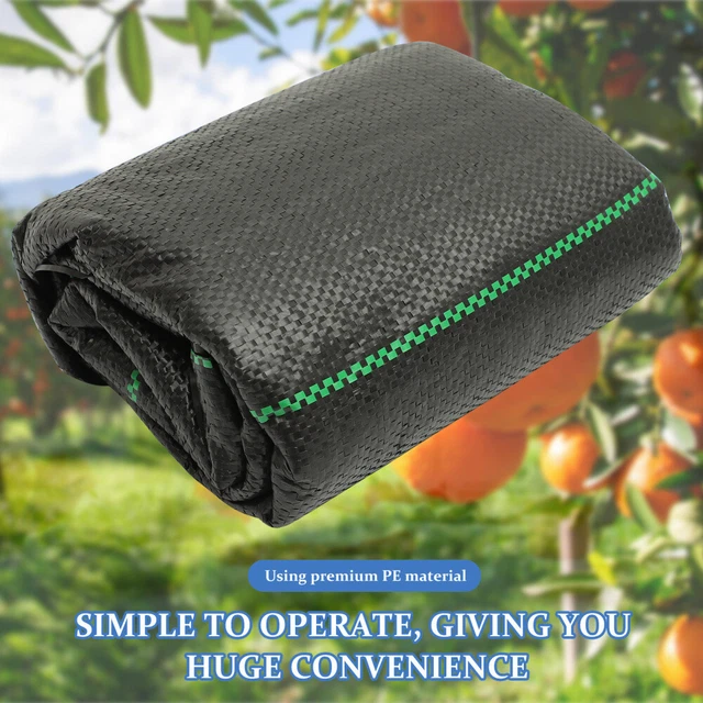 Garden Weed Membrane Cloth Weed Control Cloth Landscape Ground Cover 4