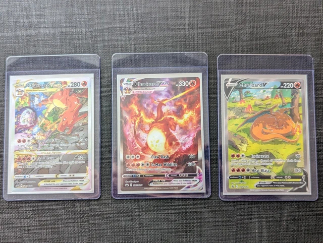 Charizard UPC Promo Cards X3 V Vstar Vmax SWSH260 SWSH261 & SWSH262