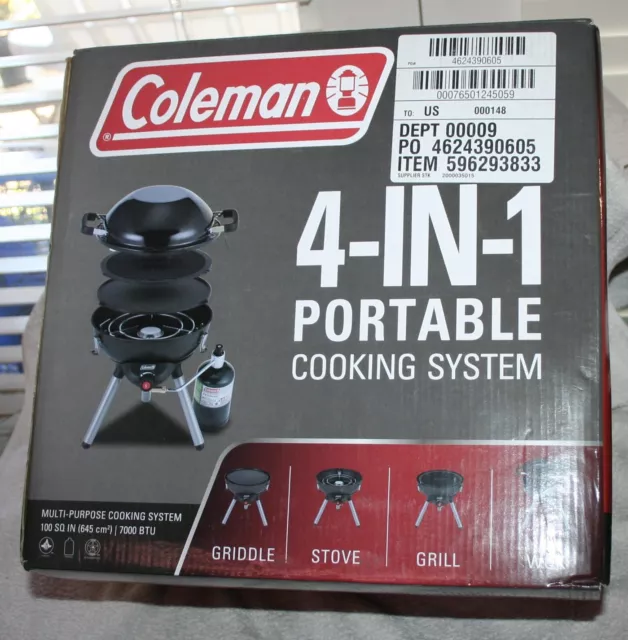 Coleman PowerPack Propane Gas Camping Stove.1-Burner Portable