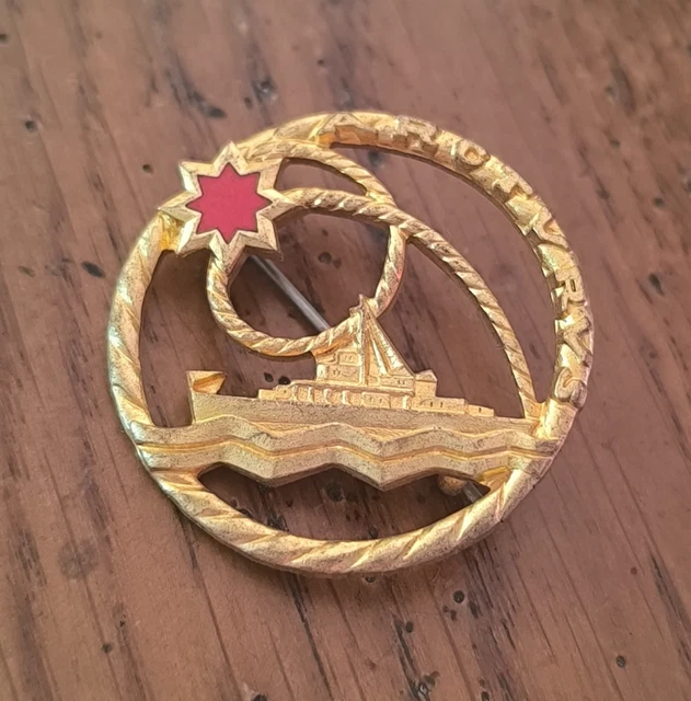 Pin's Armée – Insigne Chasseur De Mines 'L'Aigle' (EGF Doré) Marine Nationale