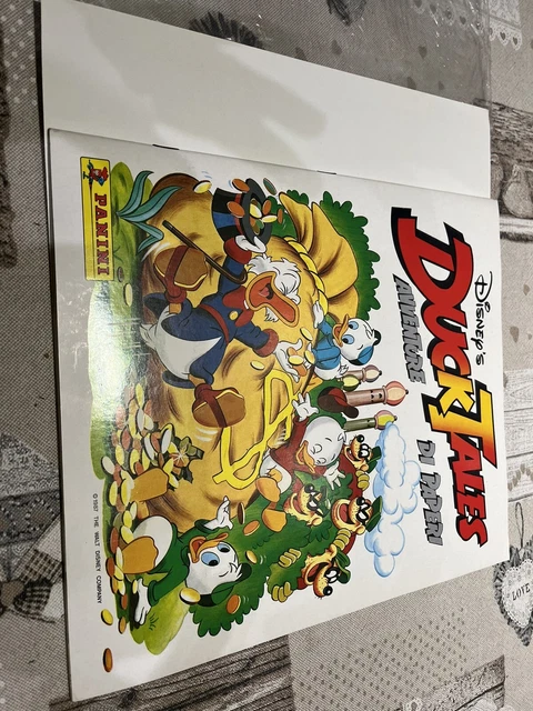 ALBUM FIGURINE PANINI Ducktales Avventure di Paperi 1988 Completo Ex
