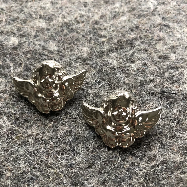 Concho 30 x 20 mm Silber