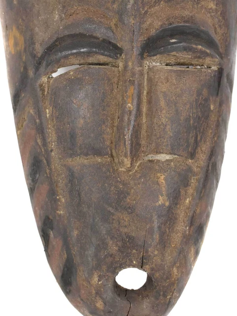 Kumu Komo Mask Wood Congo African Art 3