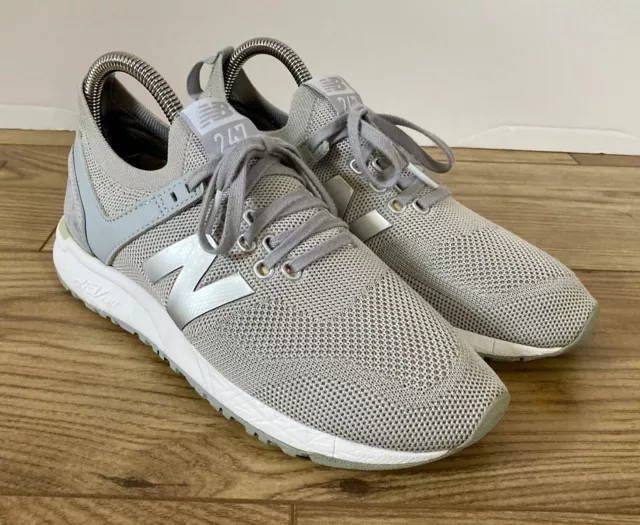 NEW BALANCE 247 Women s Light Grey Rev Lite Sneakers Running Shoes Size UK 5 24.99 PicClick UK