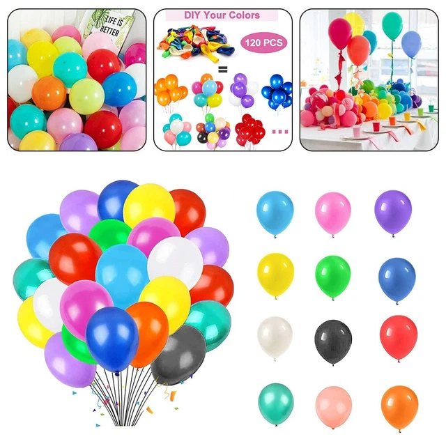 Nuevo 2022 Globos Arco Iris Set Colorido Decoración Hogar Decoración Hogar Látex Fuerte