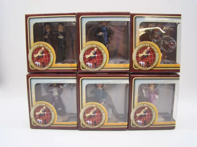 Tintin - 6 Figurines - Collection Complete Carrefour - 2011 - Neuf -