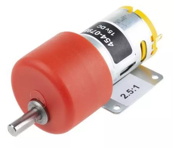 1 x RS Pro, 12 V, 6 â? 15 V DC, 520 gcm, gebürsteter DC-Getriebemotor, Ausgangsgeschwindigkeit