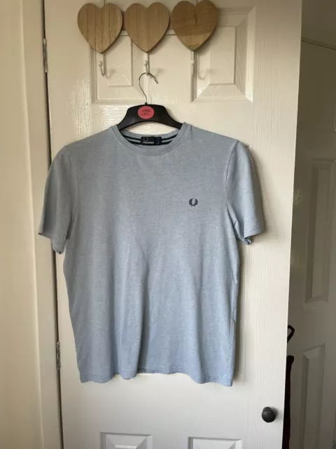 Blue Fred Perry tshirt boys XL