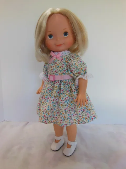 Floral Dress Outfit For 16” Fisher Price Girl Mandy ~~~ DOLL NOT INCLUDED