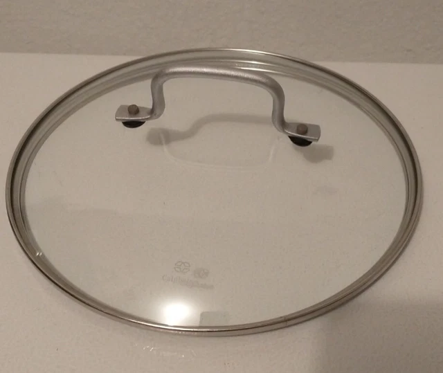 Calphalon Stainless Steel Replacement Glass Lid 9 5/8" ID 10 1/4" OD Pot Pan