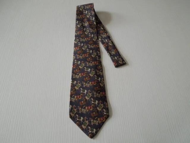 Salvatore Ferragamo Silk Tie Seta Cravatta Made In Italy 2388 2