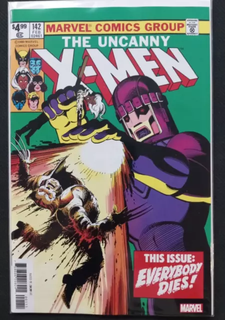 Uncanny X-Men #142 Facsimile Edtion Marvel 2023 VF/NM Comics
