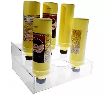 E-310 EPT-A  PrŽsentoir acrylique Topping pour 6 bouteilles - Dimensions : 32 x