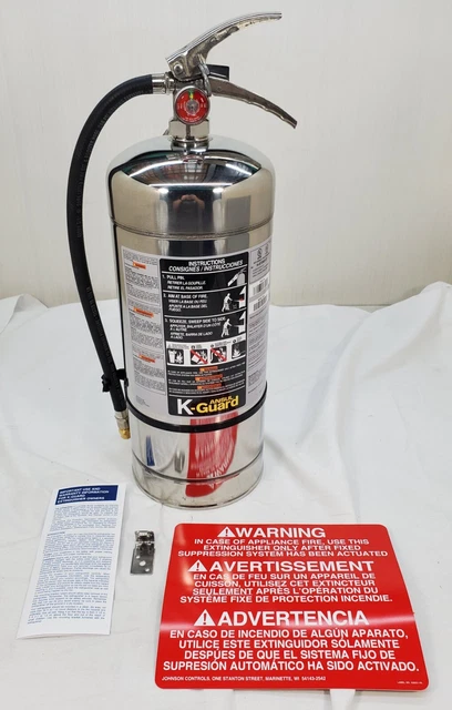 Ansul Sentry K-Guard Fire Extinguisher Model K01-3 2-A:K 6 Litre 434909 Ansul Sentry K-Guard Fire Extinguisher Model K01-3 2-A:K 6 Litre 434909