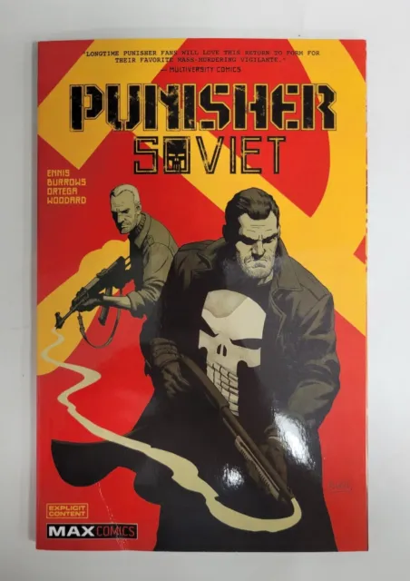 The Punisher - SOVIET - RARE - Ennis - Marvel MAX - Graphic Novel TPB