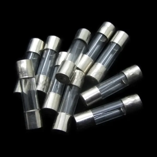 100 pièces 2A 250V fusible à tube en verre soufflé rapide 5 mm x 20 mm 0,2"x0,8" F2AL250V