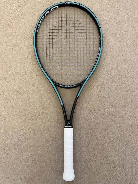 Head Gravity Pro 315g 2019 (G2), freshly strung with Solinco Tour Bite 1.05mm