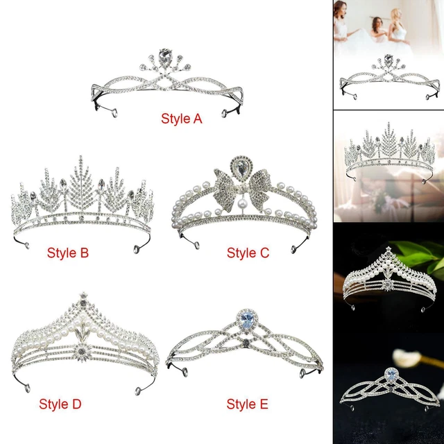 Luxury Princess Headpieces Headwear for Halloween Stage Productions Holiday