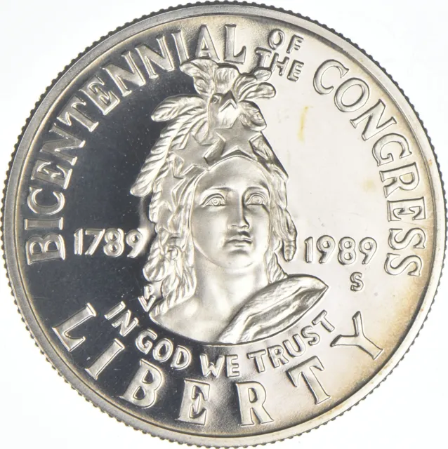1989 S Congressional Proof Half Dollar US Congress 50c Commemorative *0026