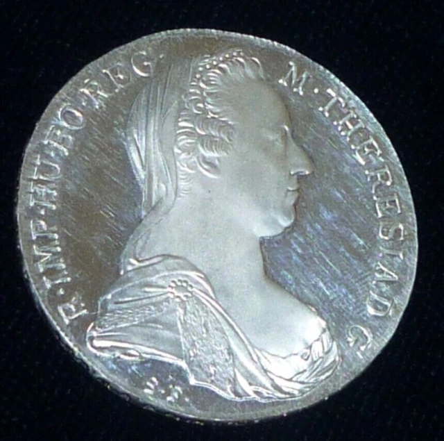Maria Theresia Taler 1780 Wert In Euro MARIA THERESIA MÜNZE Taler 1780 S.F. 833er Silber alte Prägung PP EUR