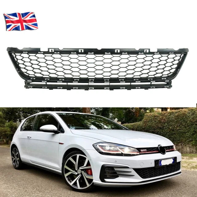 FRONT BUMPER LOWER CENTRE GRILLE FITS GTI GTD For VW GOLF 7.5 2017 – 2020