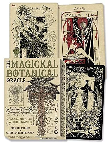 The Magickal Botanical Oracle Plants from the Witch's Garden - 36 full col ca...