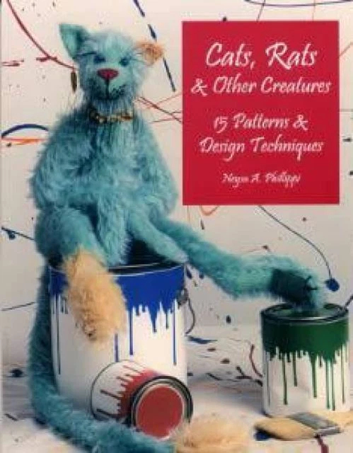 Cat Rat Pig Toy Doll How-To Pattern book 15 Patterns