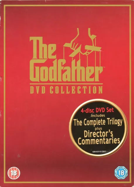 The Godfather DVD Collection (4 DVD BOXS DVD Incredible Value and Free Shipping!