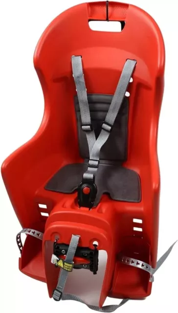 RALEIGH SNUG Bicycle Frame Mounted Childrens Seat in Red. Child seat boodie 35.99 PicClick UK