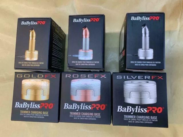 BaByliss PRO Cortapelos Carga Soporte / Muelle Oro Fx, Rosa Oro Fx O Plata Fx