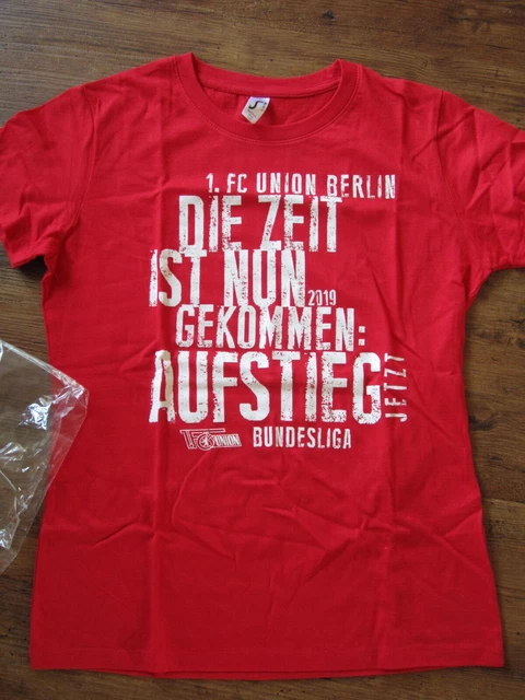 *1.FC Union Berlin* Damen Shirt ♦ Aufstieg Bundesliga 2019 ♦ NEU Gr.L