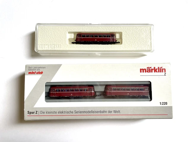 MÄRKLIN DB 800 K (3016 .1), autorail et remorque ( Schienenbus ) série