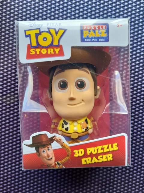 DISNEY PIXAR - Toy Story 3D Sheriff Woody Puzzle Eraser - New £6.49 ...