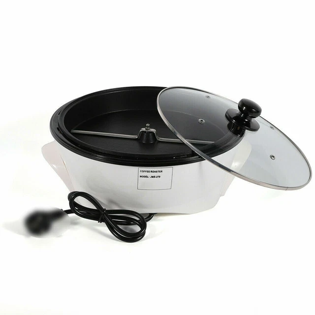 110V Home Electric Coffee Roaster Household Coffee Bean Roasting Baking Machine