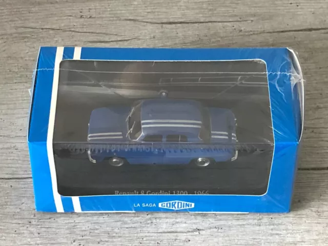 ATLAS ELIGOR Renault 8 Gordini 1300 Bleu 1966 1/43 Voiture Miniature