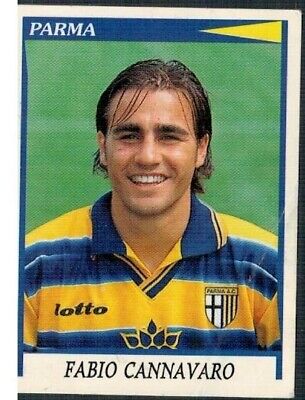 FABIO CANNAVARO-AC PARMA-CALCIATORI PANINI 1996/97-N.214-STICKER-NEW-MINT 
