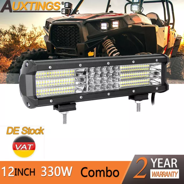 6D 50ZOLL 330W LED Lichtbalken Gebogen Auto Scheinwerfer 12V 24V Light Bar  125CM EUR 152,99 - PicClick DE
