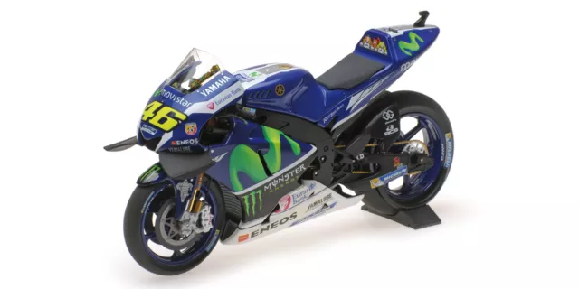 Minichamps 1/12 YAMAHA YZR-M1 MOVISTAR MOTOGP VALENTINO ROSSI MOTOGP 2016