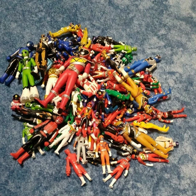 POWER RANGERS LUPINRANGER VS Patoranger soft vinyl 11set Bundle Bulk