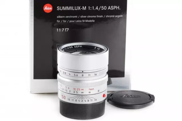 Leica Summilux-M 11717 'Portugal' 1,4/50mm chrome ASPH. 6-bit - with full