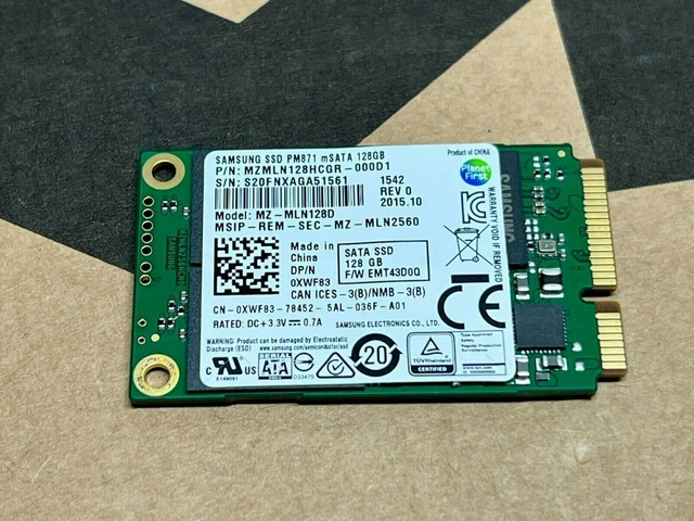 Samsung hot sale ssd pm871