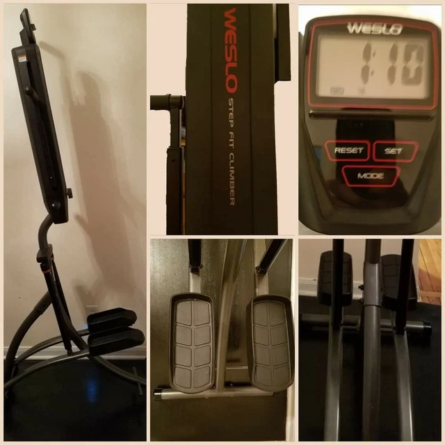 WESLO STEP FIT Climber Vertical Climber Stepper Home Gym w Digital
