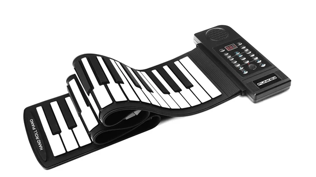 Clavier Numerique Arrangeur Synthetiseur 61 Touches 128 Sons MIDI Derouler Noir 5