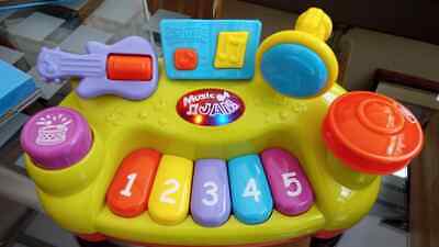 Chad Valley Music Jam Toy Chad Valley Lights & Sounds Toddler Interactive Fun Batt 