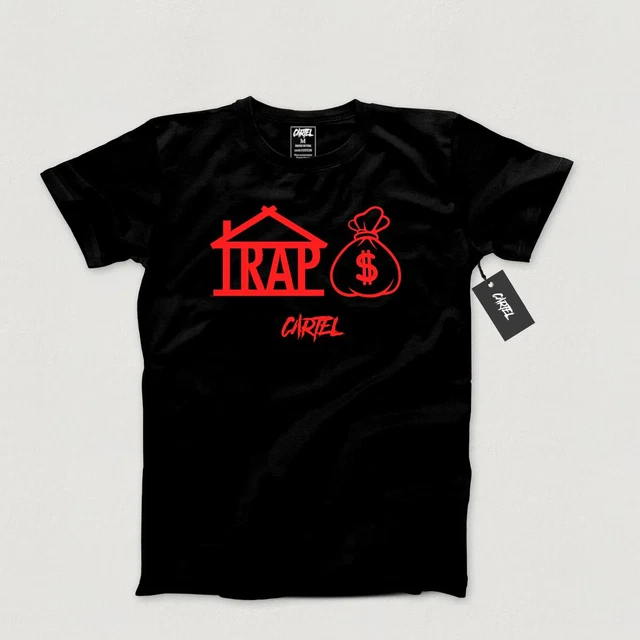 Men CARTEL Trap Money Red T-Shirt