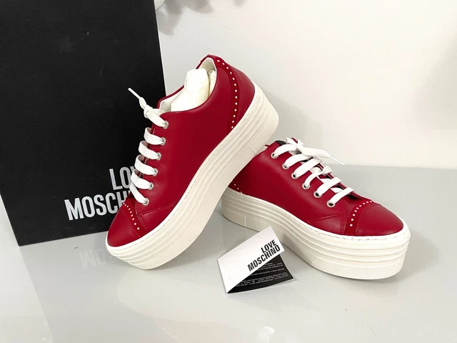 Scarpe moschino sale rosse
