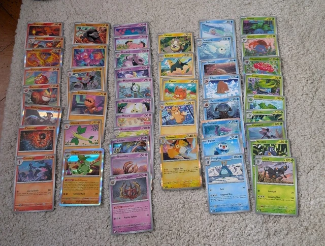 POKÉMON -PHANTASMAL FLAMES Complete Set of 84 Base Set - Commons ...